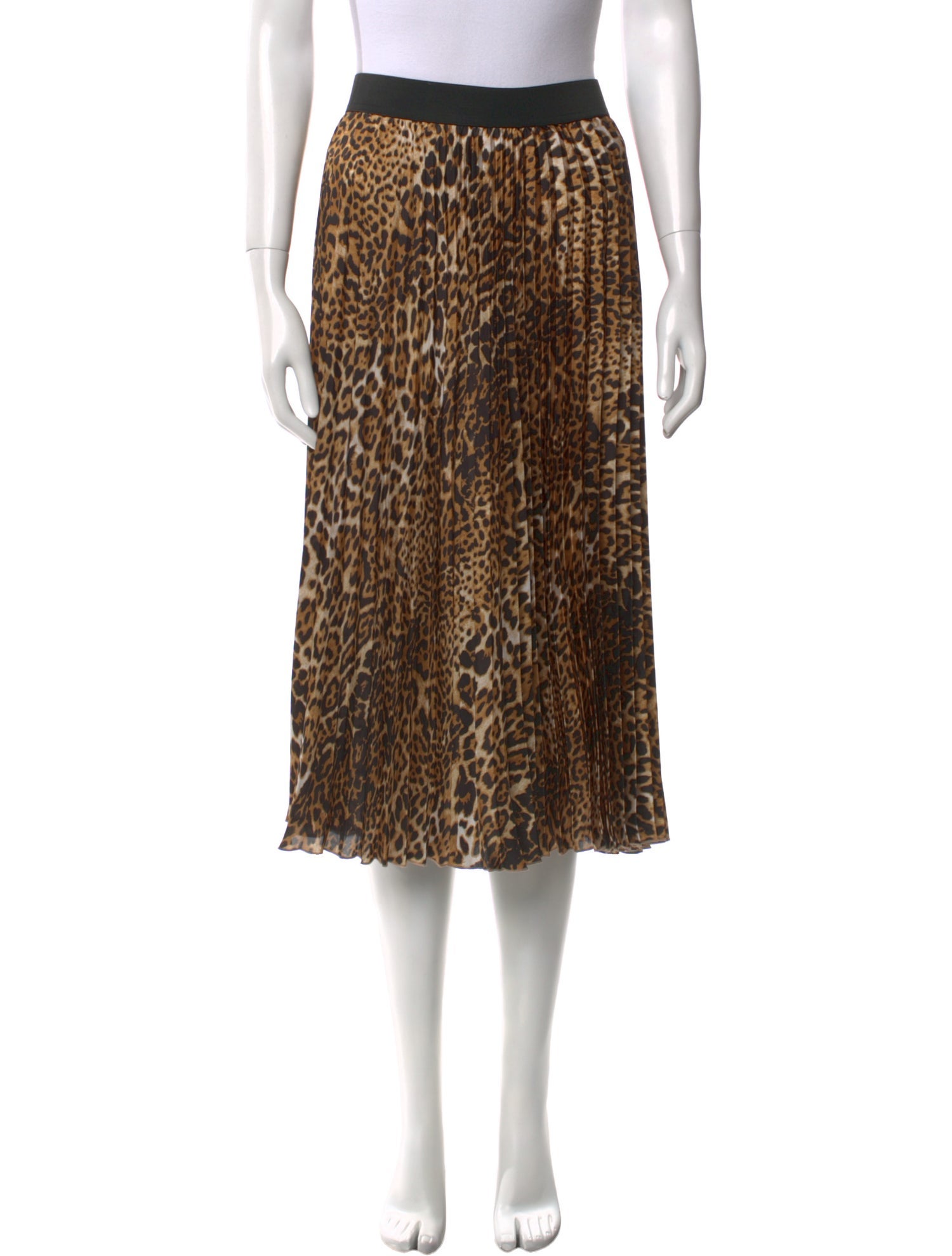 Zadig & Voltaire Animal Print Knee-Length Skirt w/ Tags