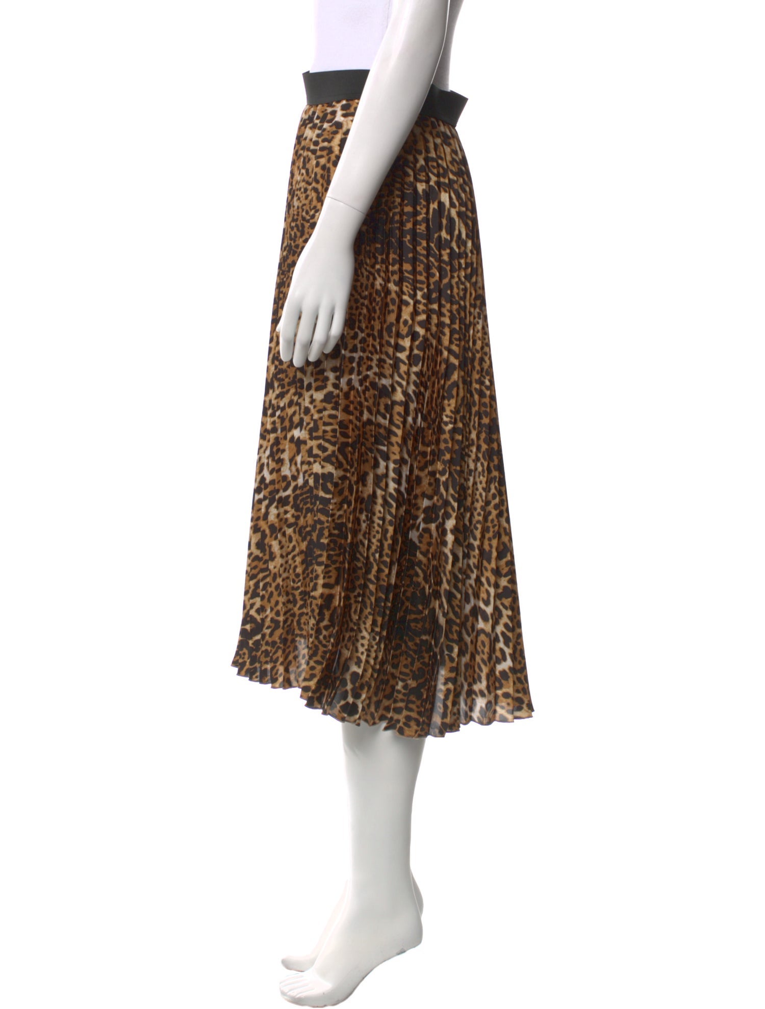 Zadig & Voltaire Animal Print Knee-Length Skirt w/ Tags