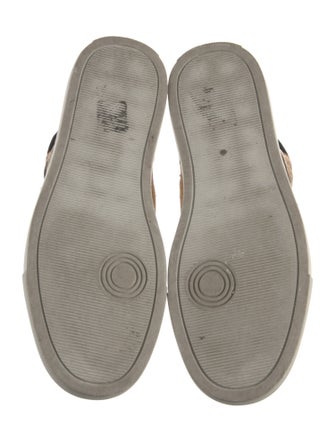 Zadig & Voltaire Leather Graphic Print Sneakers