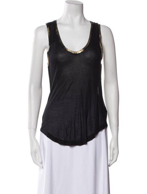 Zadig & Voltaire Scoop Neck Sleeveless Top