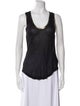 Zadig & Voltaire Scoop Neck Sleeveless Top