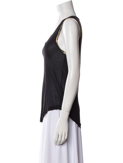 Zadig & Voltaire Scoop Neck Sleeveless Top