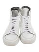 Zadig & Voltaire Leather Wedge Sneakers
