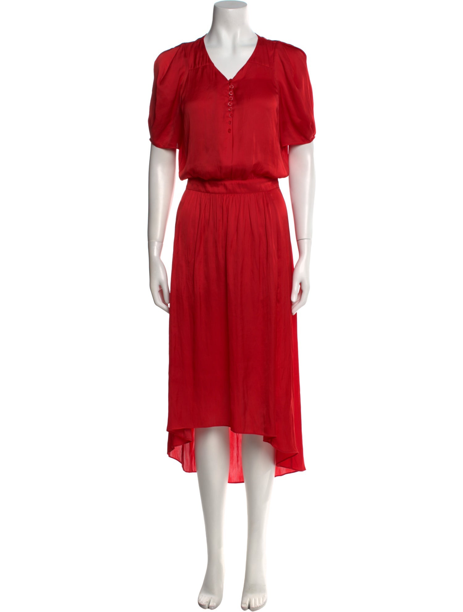 Zadig & Voltaire V-Neck Long Dress