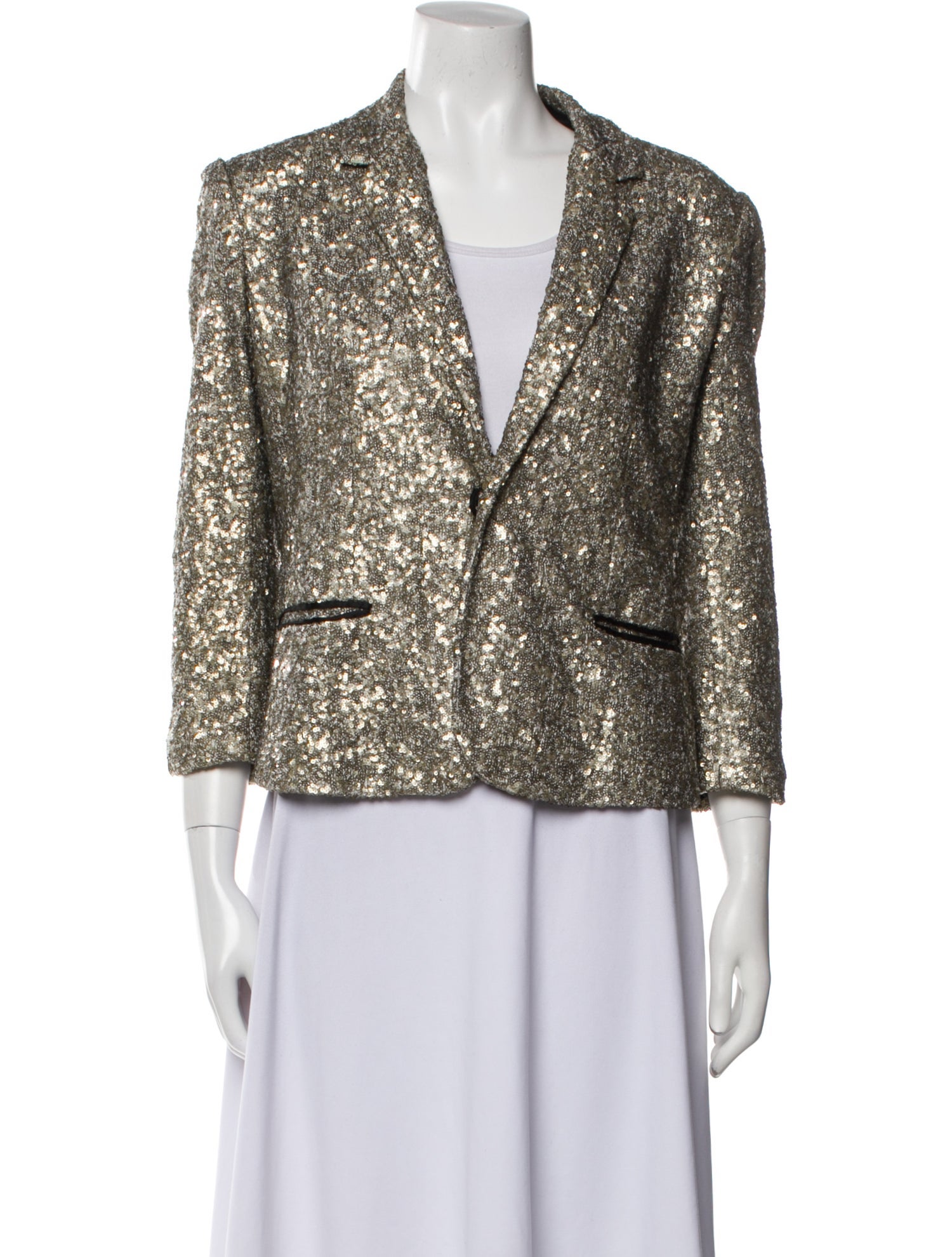 Zadig & Voltaire Nylon Printed Evening Jacket