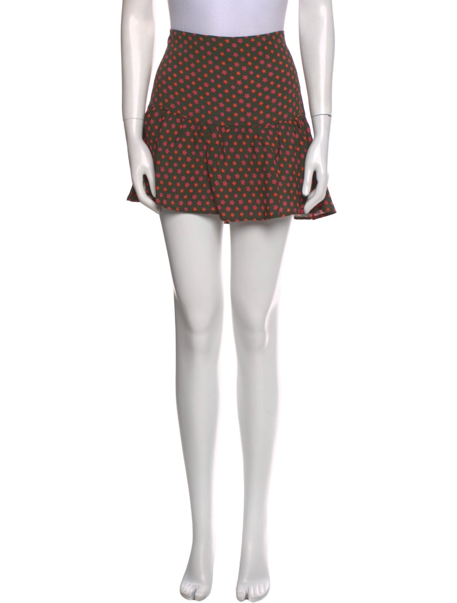 Zadig & Voltaire Printed Mini Skirt