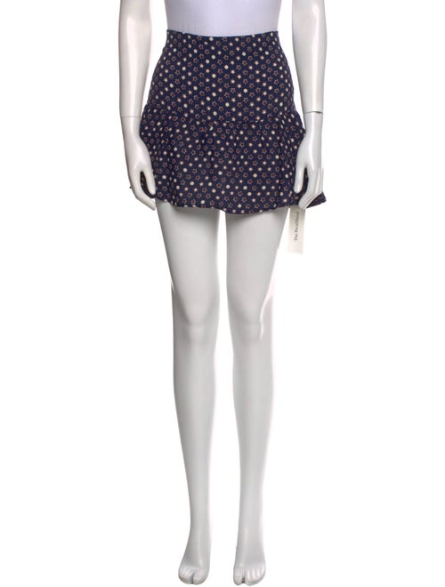 Zadig & Voltaire Polka Dot Print Mini Skirt