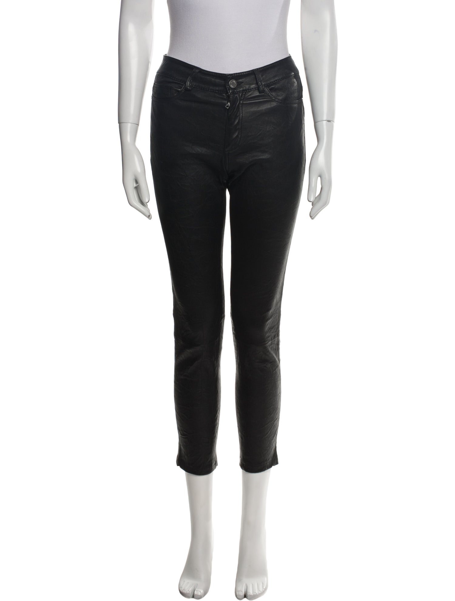 Zadig & Voltaire Leather Skinny Leg Pants
