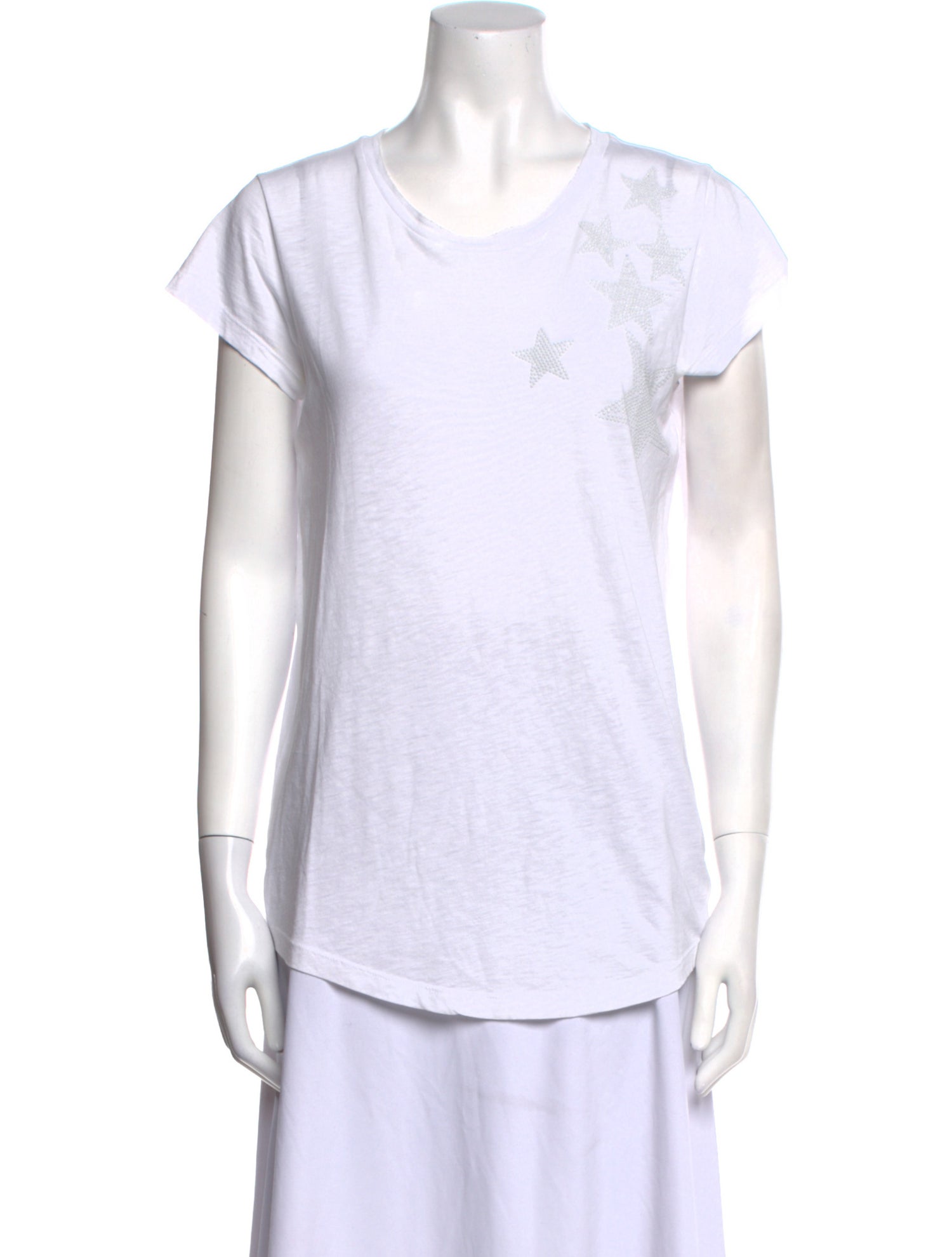 Zadig & Voltaire Scoop Neck Short Sleeve T-Shirt