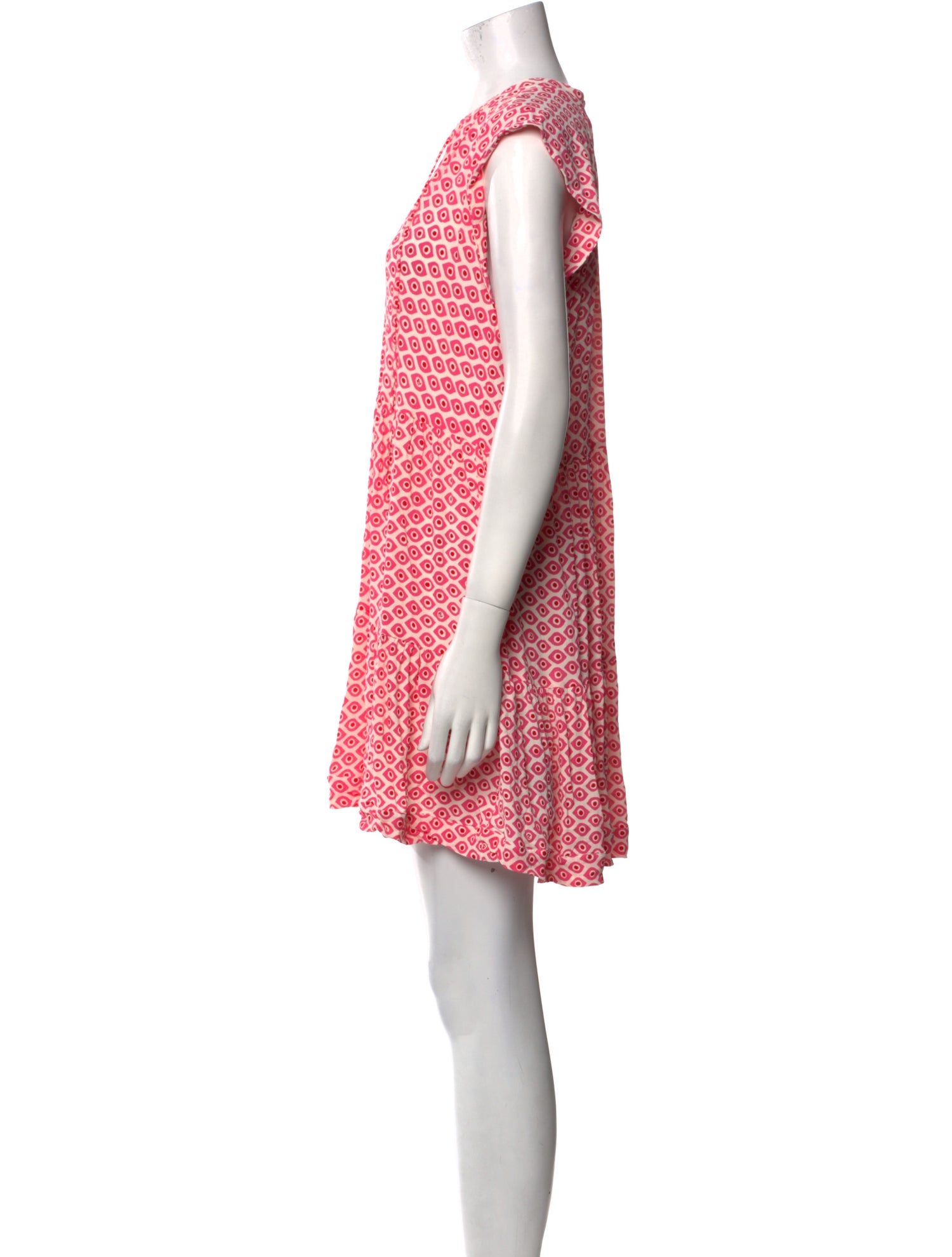 Zadig & Voltaire Floral Print Mini Dress