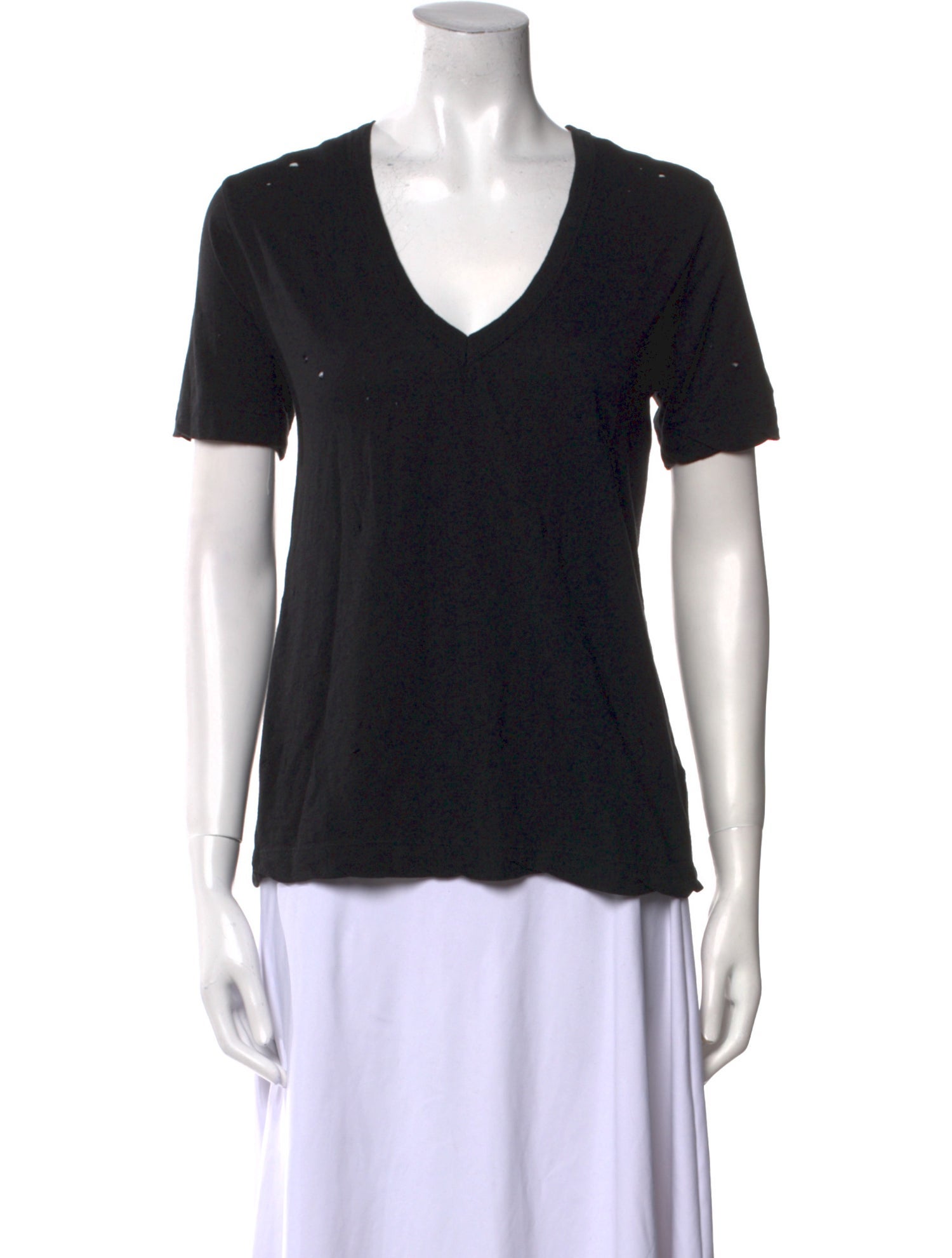 Zadig & Voltaire V-Neck Short Sleeve T-Shirt