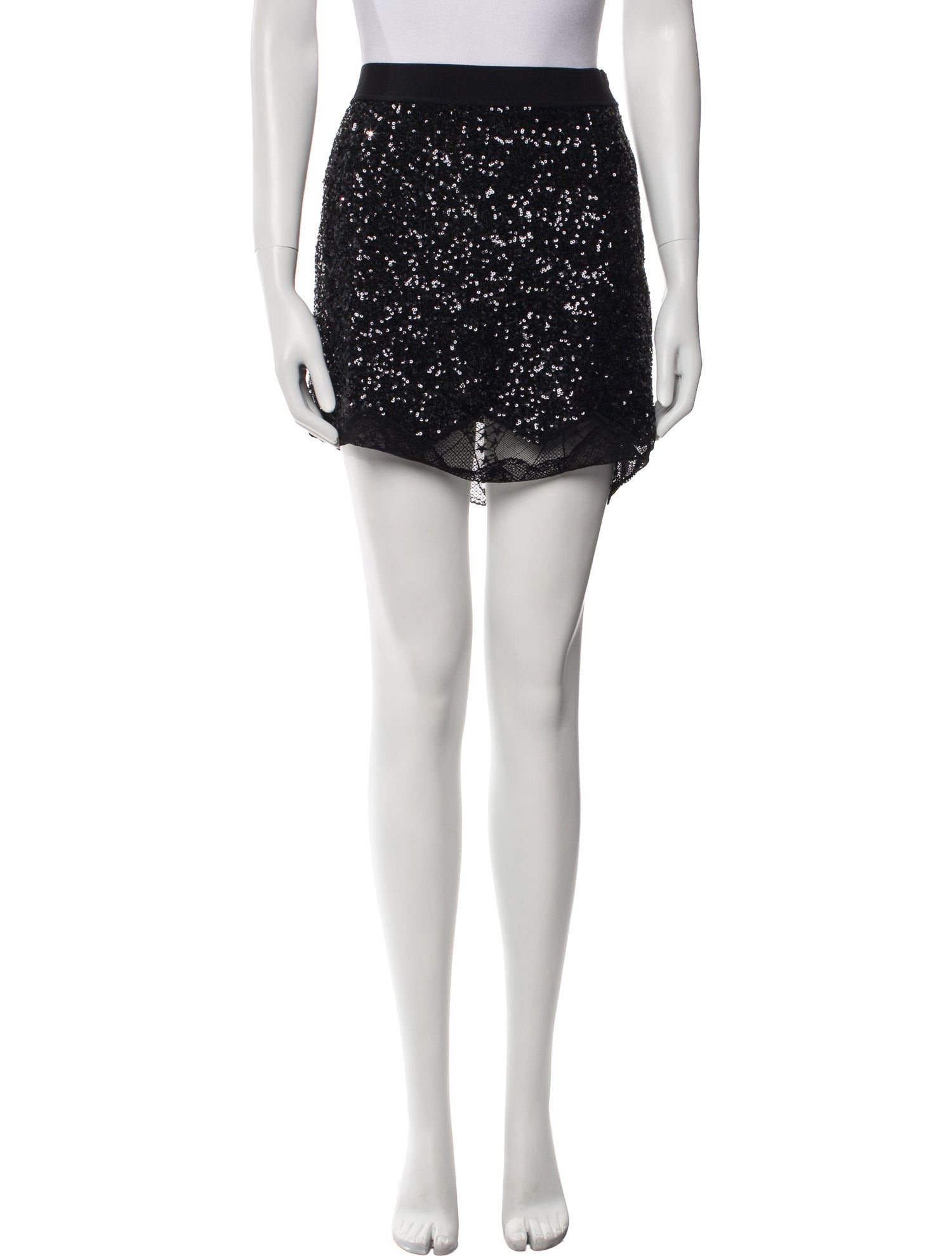 Zadig & Voltaire Sequin Embellishments Mini Skirt w/ Tags