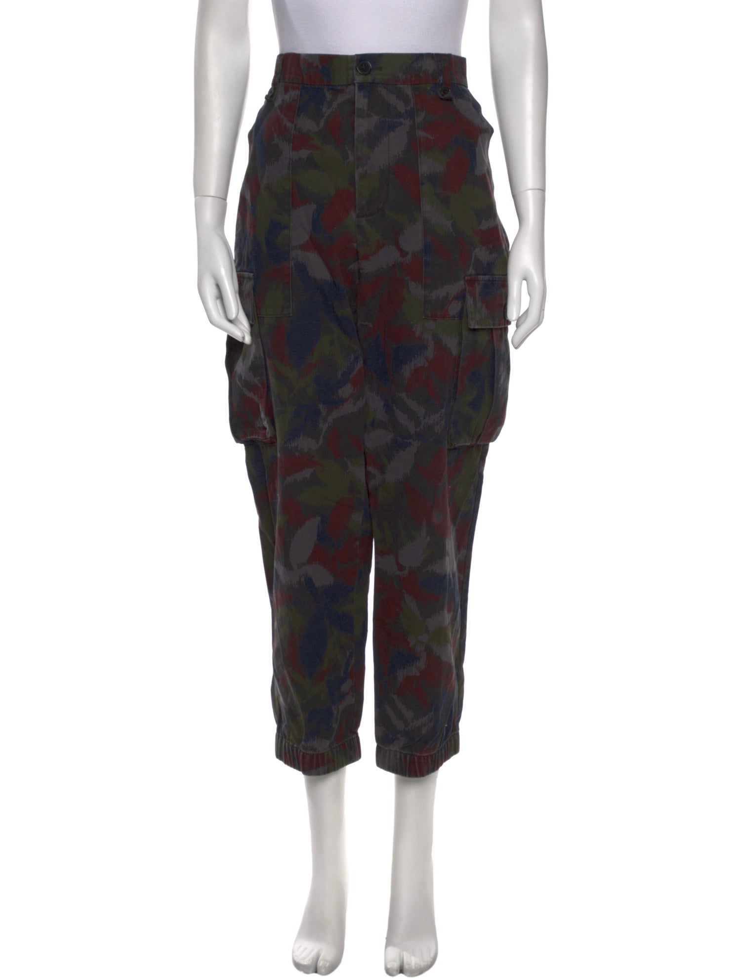 Zadig & Voltaire Printed Straight Leg Pants