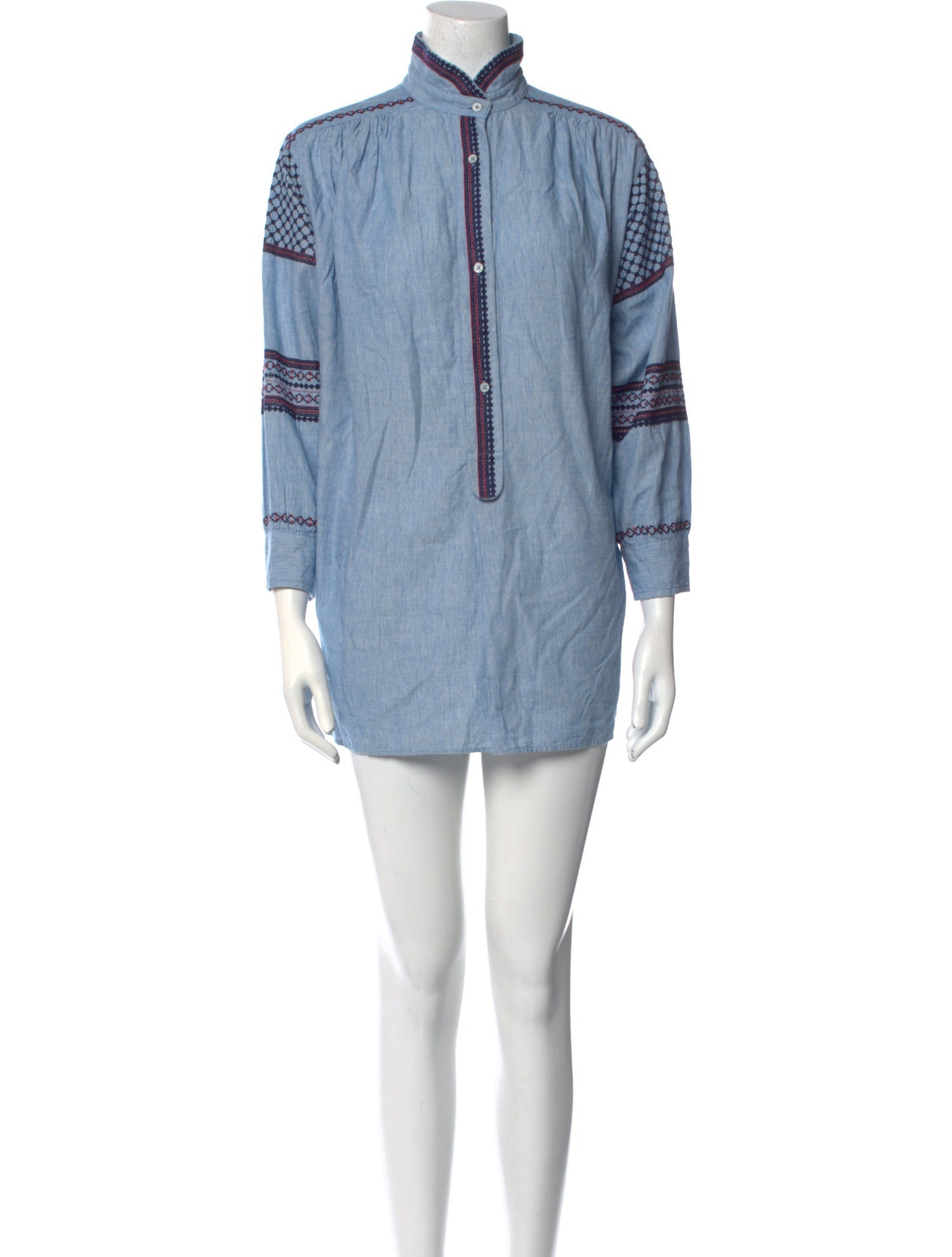 Zadig & Voltaire Mock Neck Mini Dress