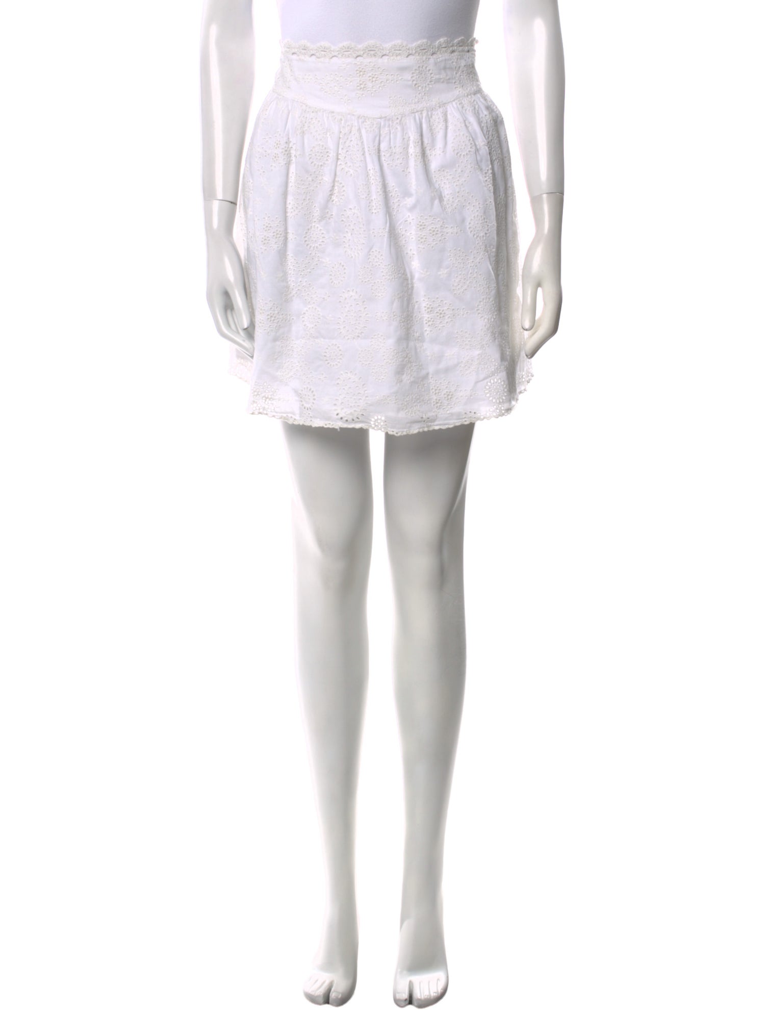 Zadig & Voltaire Tassel Accents Mini Skirt