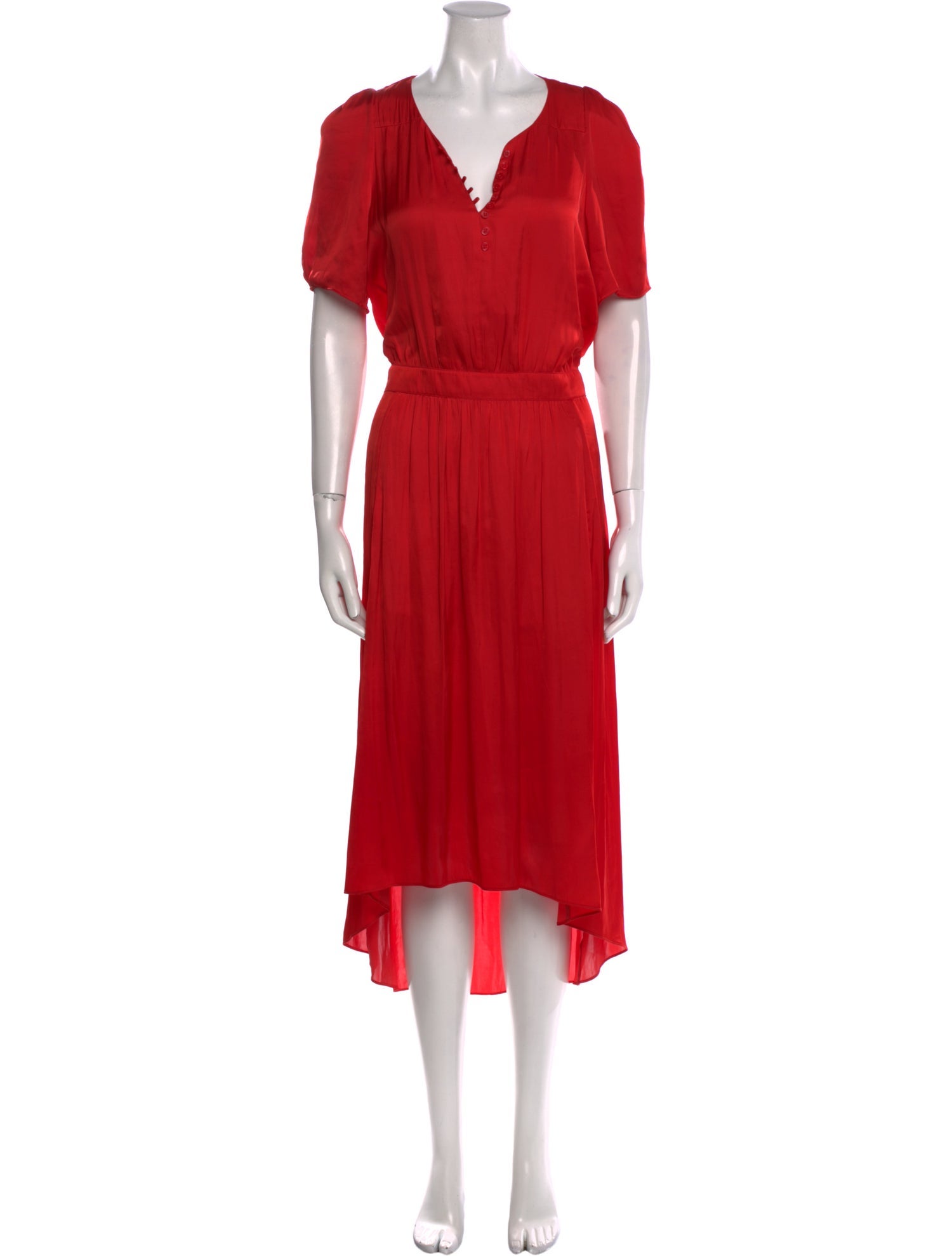 Zadig & Voltaire V-Neck Long Dress