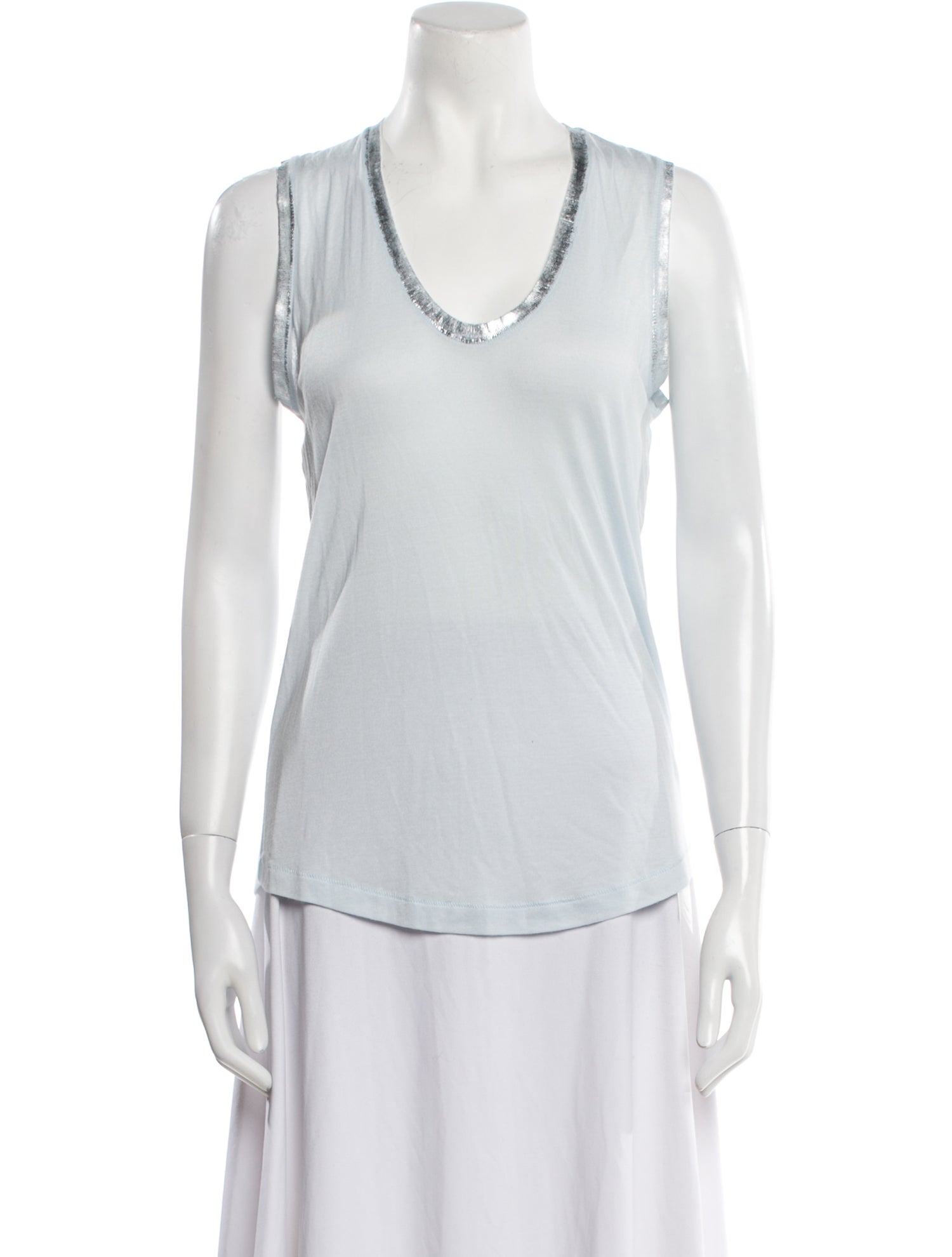 Zadig & Voltaire V-Neck Sleeveless Top