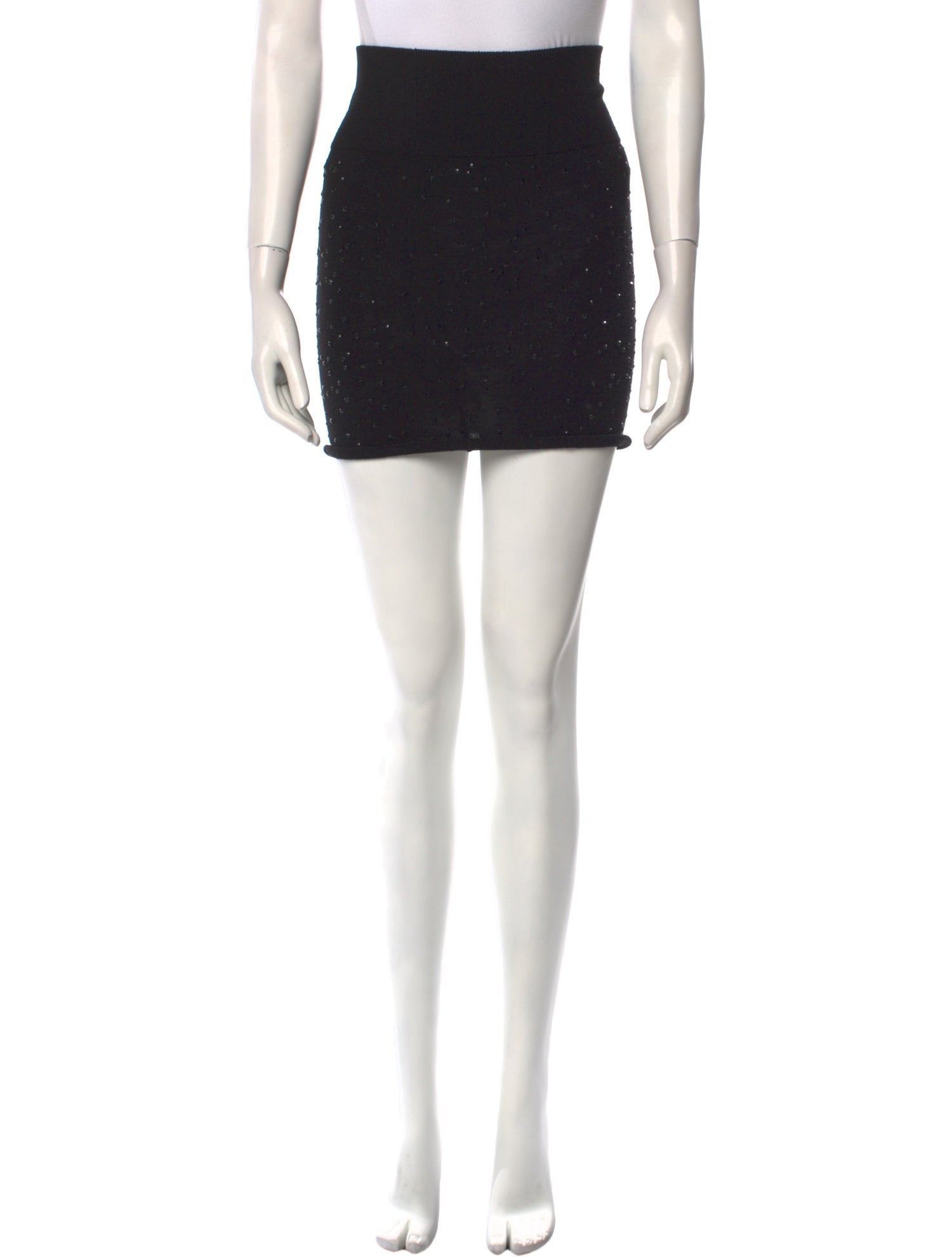 Zadig & Voltaire Merino Wool Mini Skirt