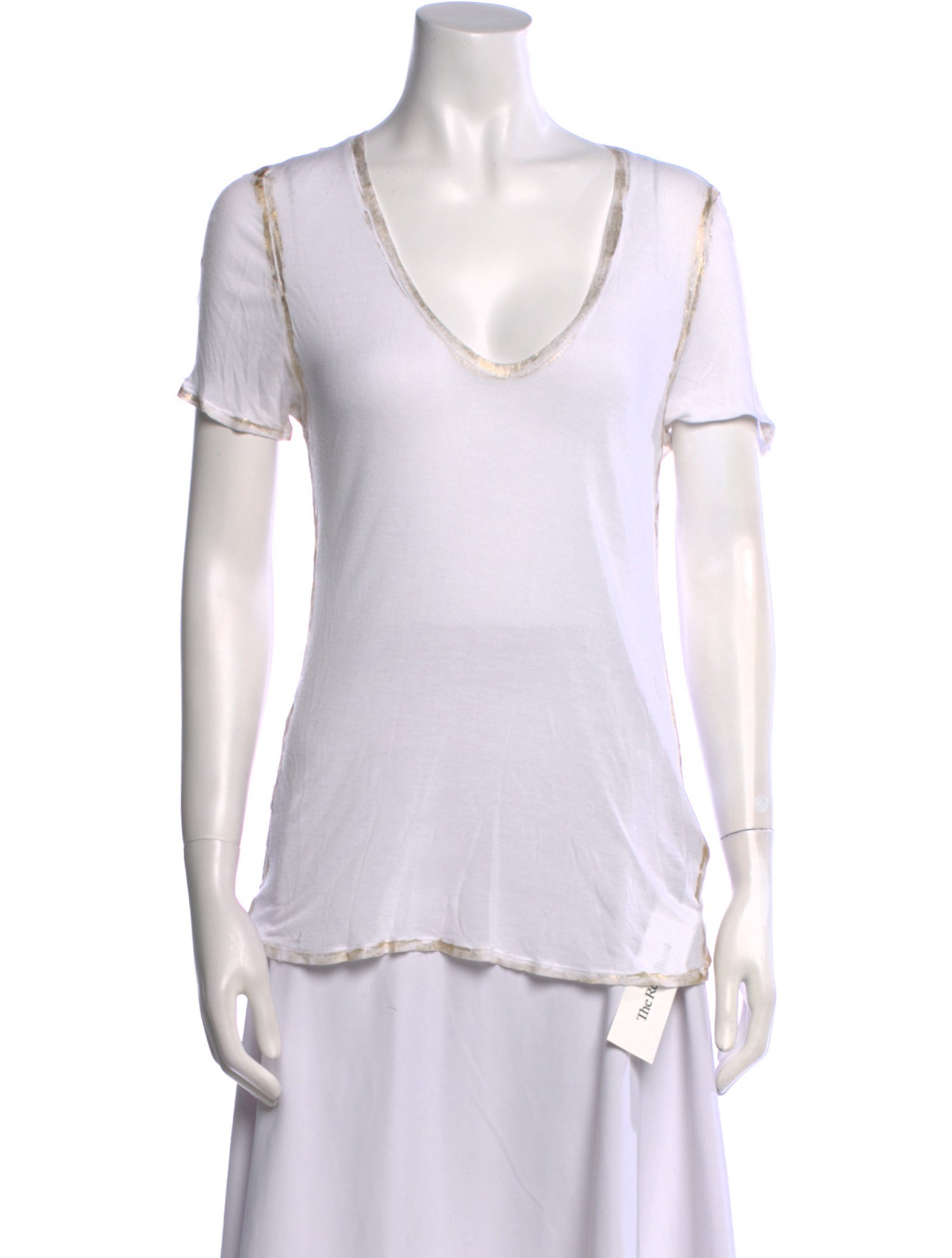 Zadig & Voltaire V-Neck Short Sleeve T-Shirt