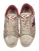 Zadig & Voltaire Leather Printed Sneakers