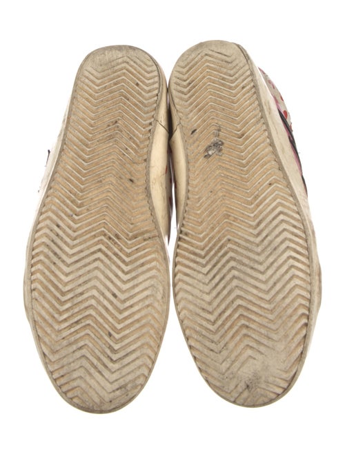 Zadig & Voltaire Leather Printed Sneakers