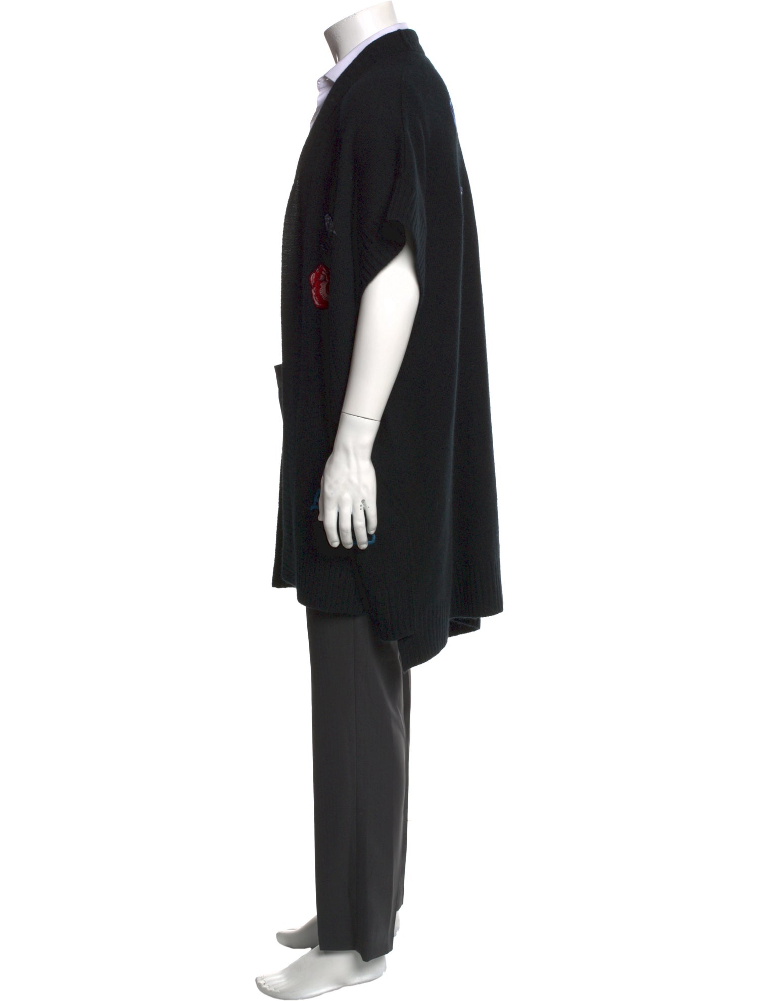 Zadig & Voltaire Cashmere Graphic Print Cardigan