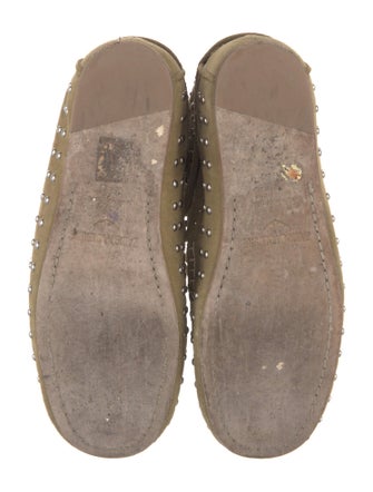 Zadig & Voltaire Suede Studded Accents Lace-Up Boots