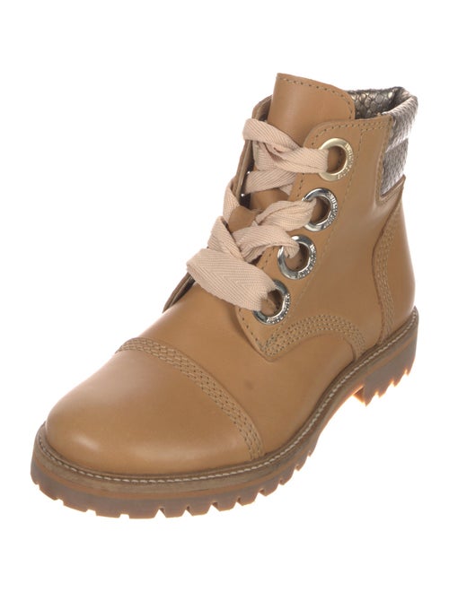 Zadig & Voltaire Leather Combat Boots