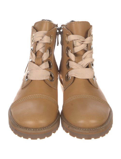 Zadig & Voltaire Leather Combat Boots