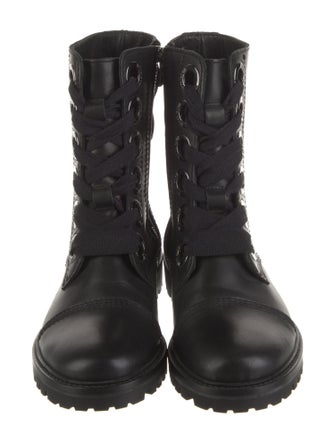Zadig & Voltaire Leather Combat Boots