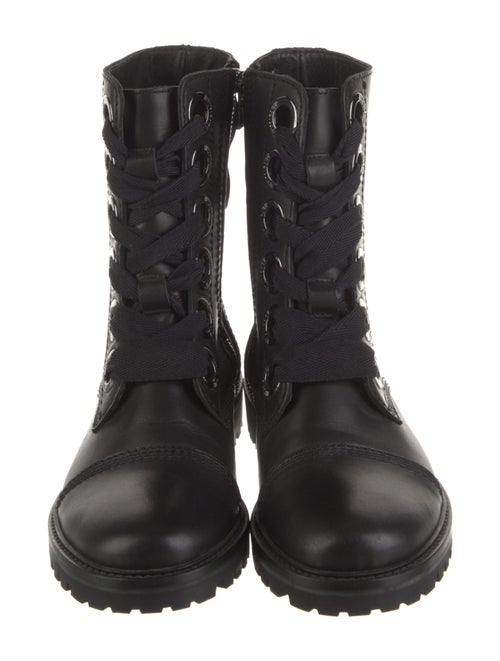 Zadig & Voltaire Leather Combat Boots