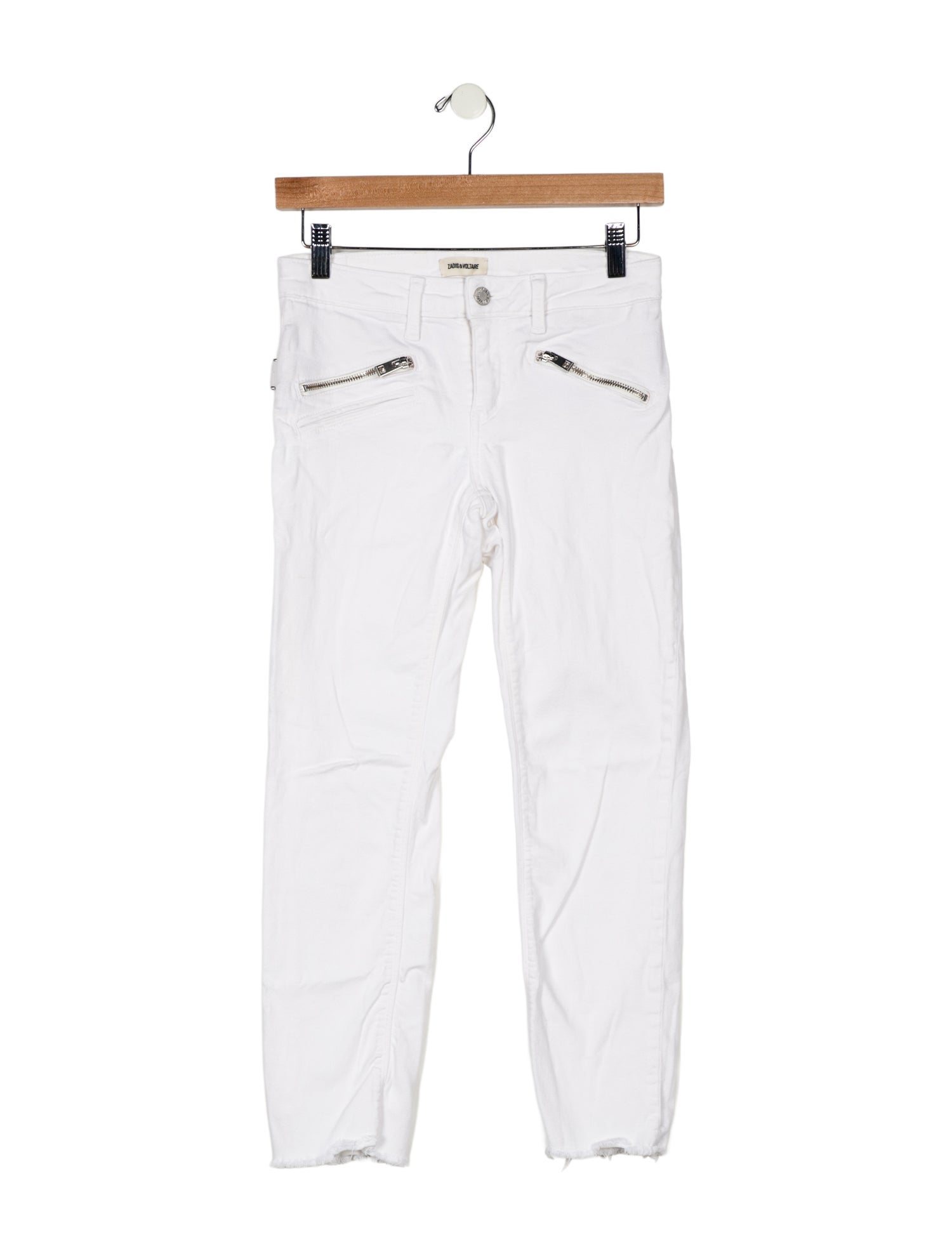 Zadig & Voltaire Low-Rise Straight Leg Jeans