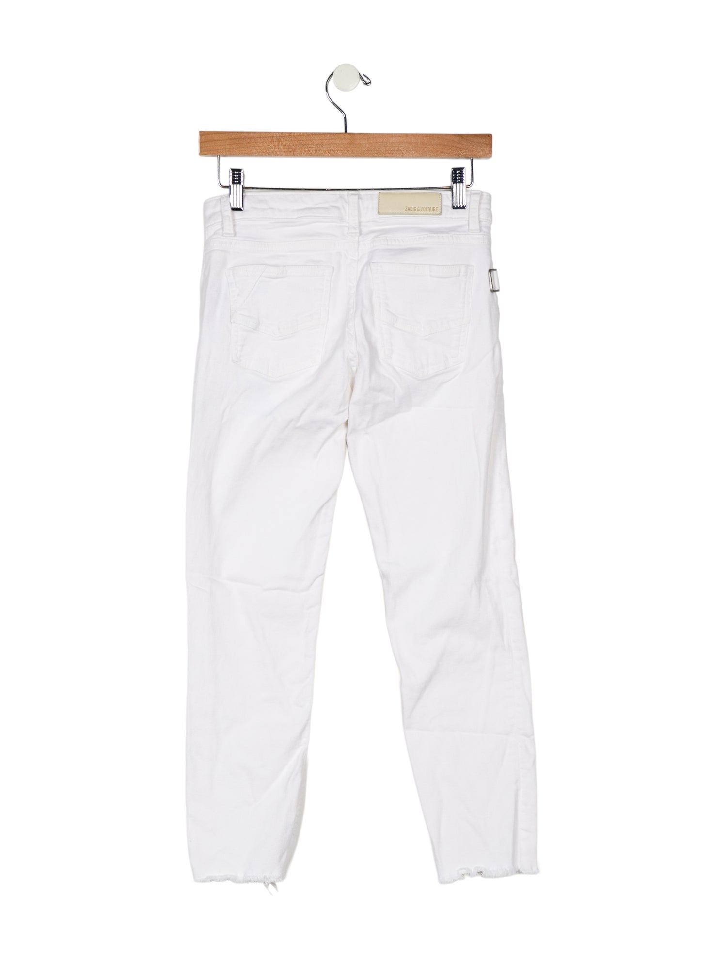 Zadig & Voltaire Low-Rise Straight Leg Jeans