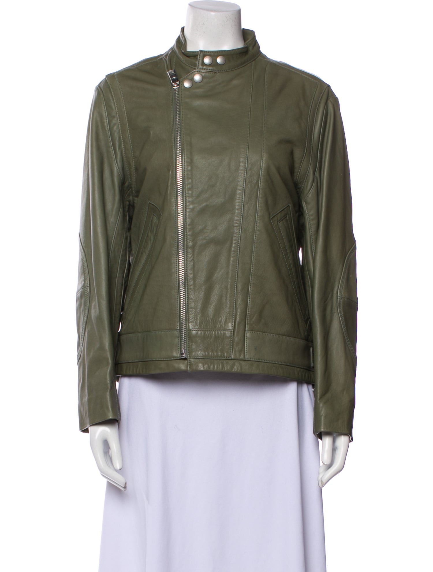 Zadig & Voltaire Leather Biker Jacket