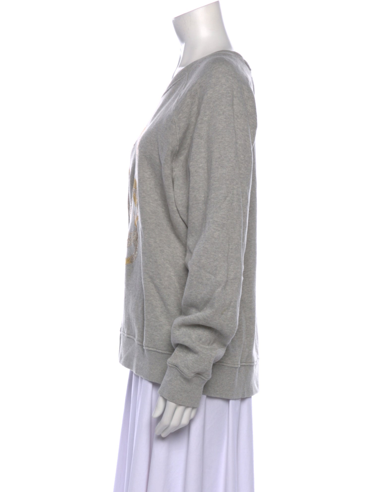 Zadig & Voltaire Graphic Print Crew Neck Sweatshirt