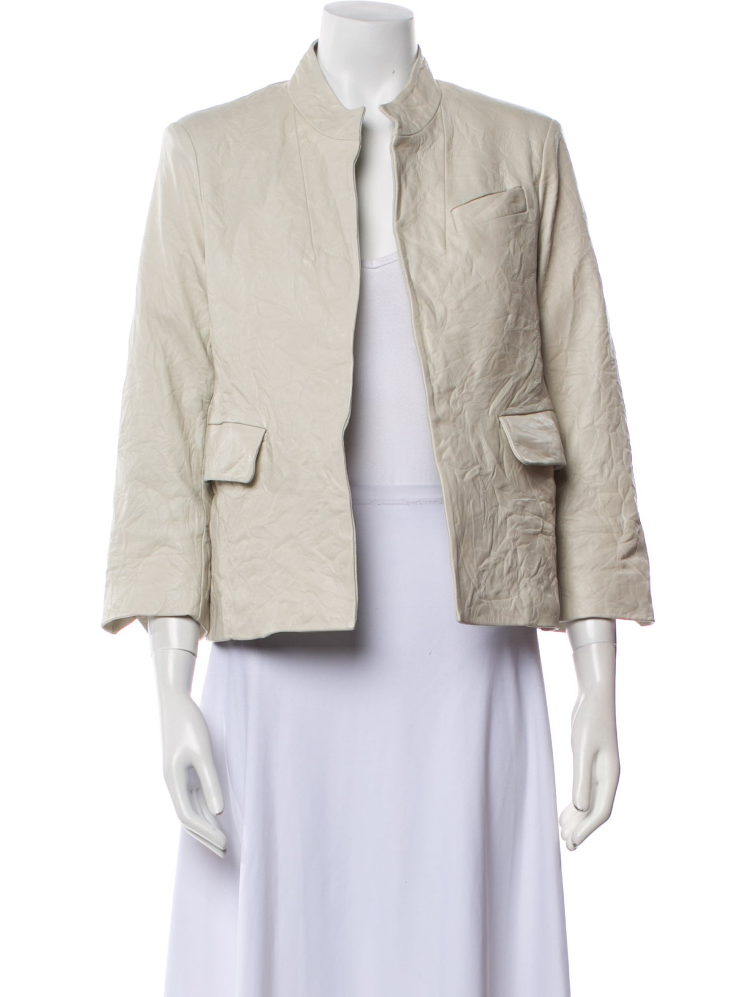 Zadig & Voltaire Leather Blazer