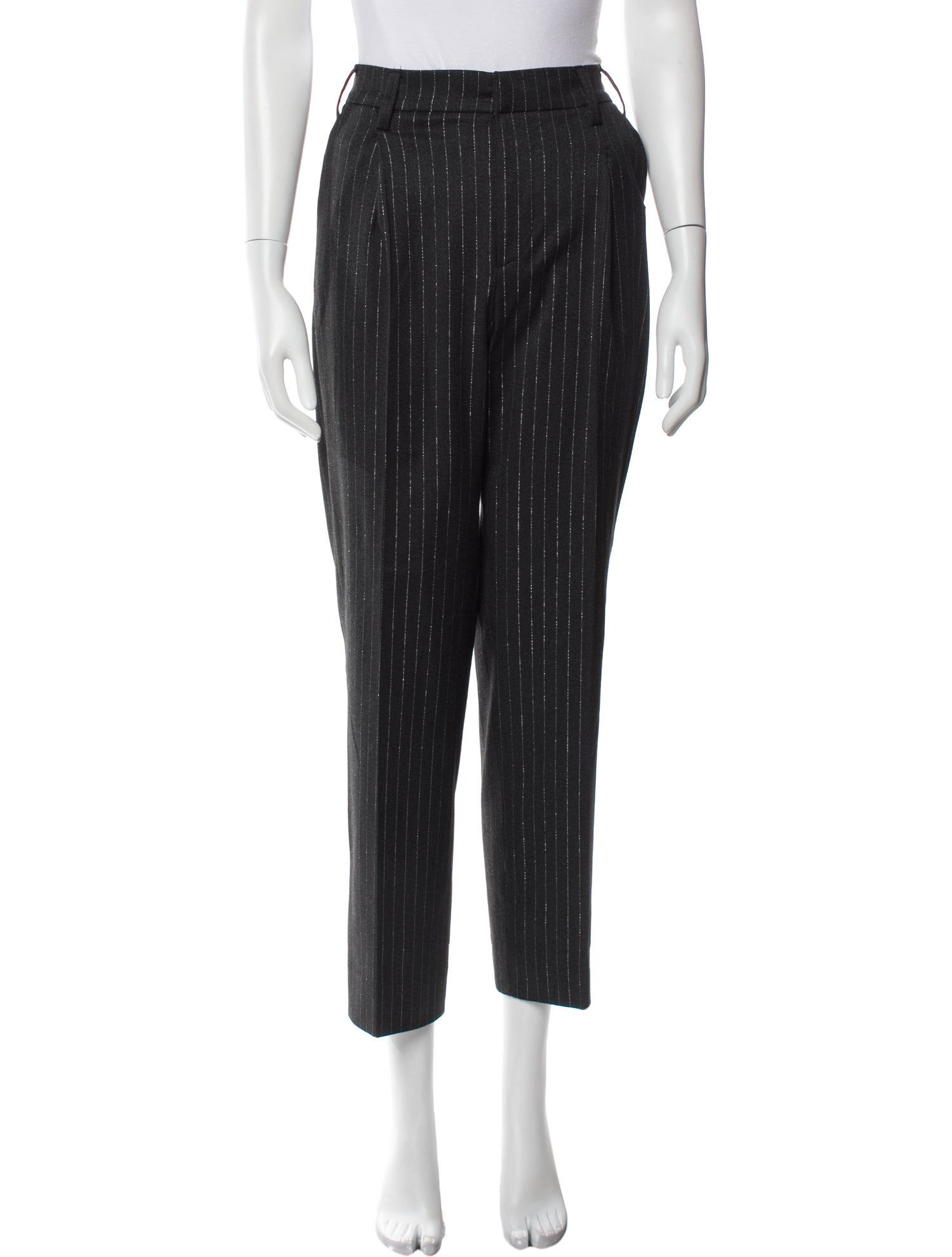 Zadig & Voltaire Striped Straight Leg Pants
