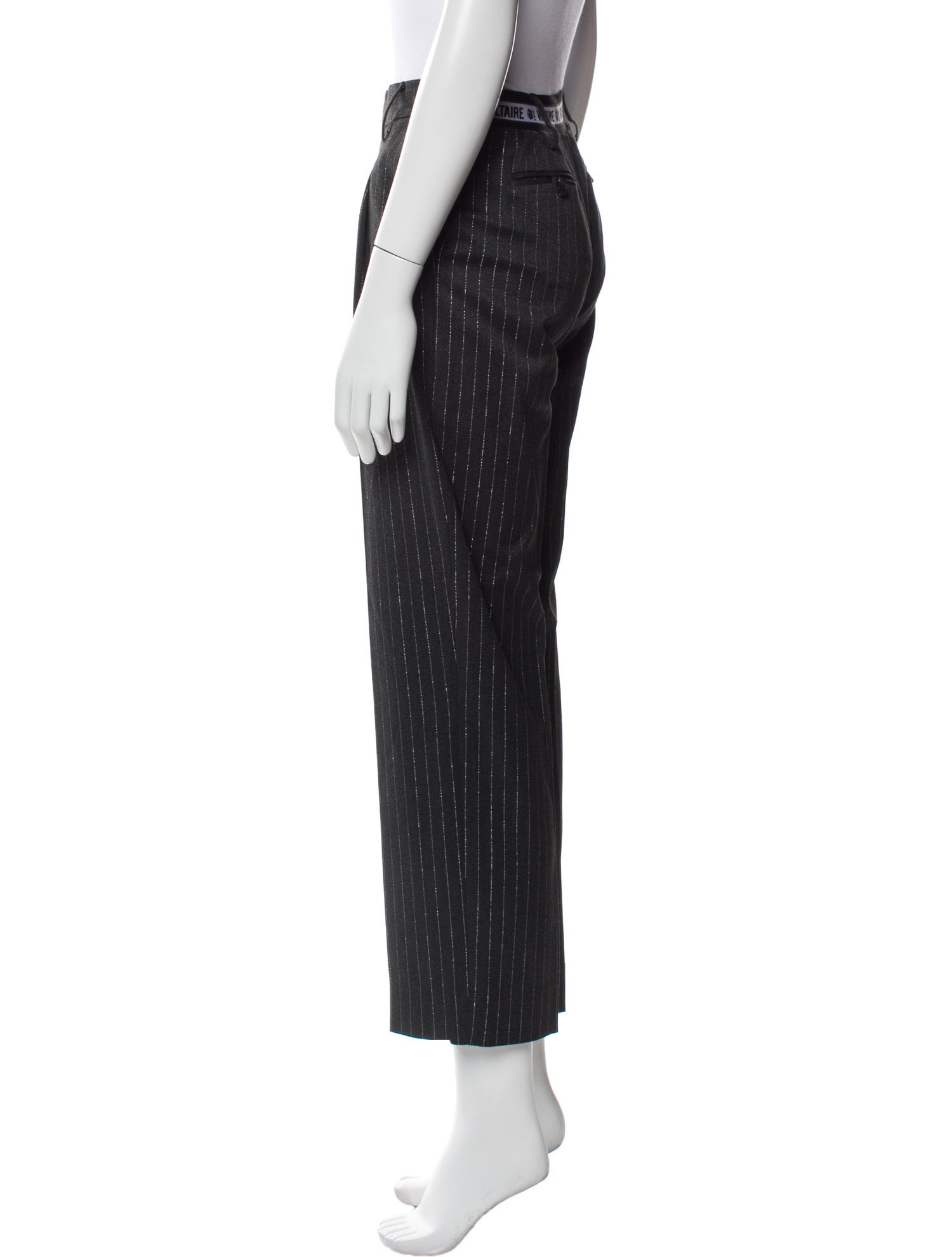 Zadig & Voltaire Striped Straight Leg Pants