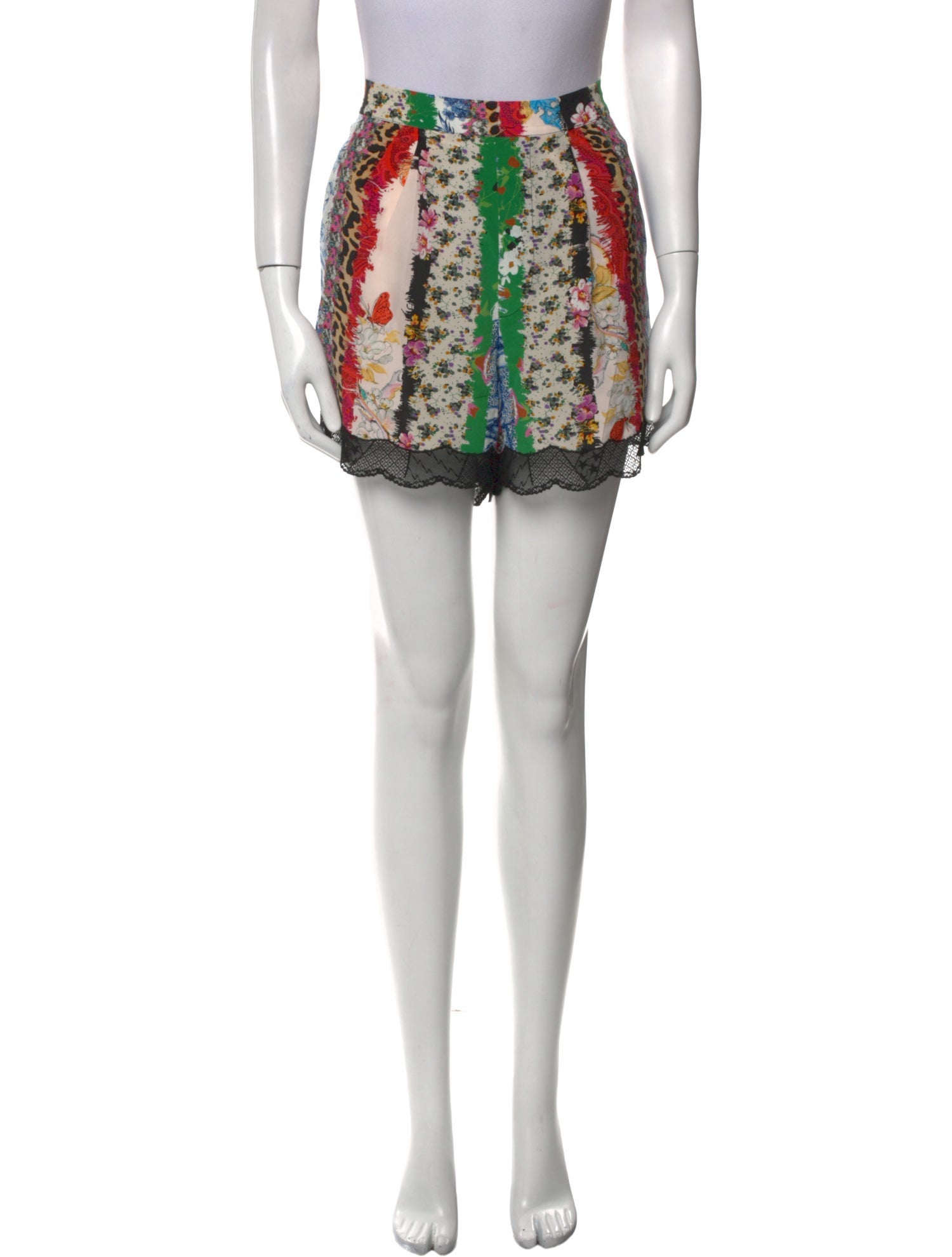 Zadig & Voltaire Silk Mini Shorts