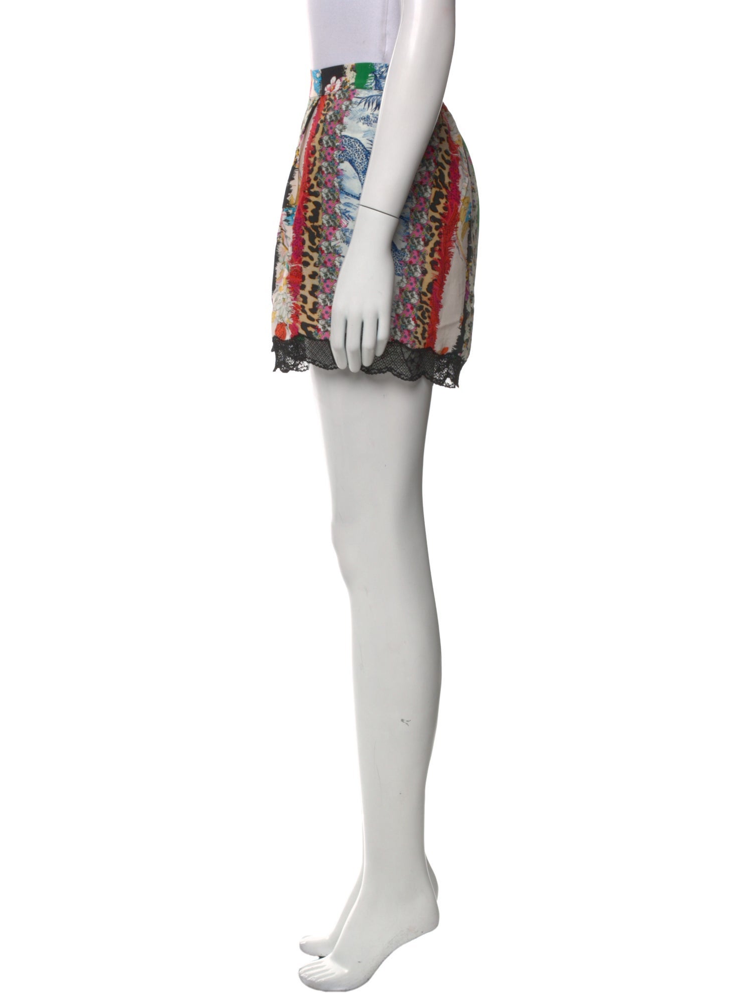 Zadig & Voltaire Silk Mini Shorts