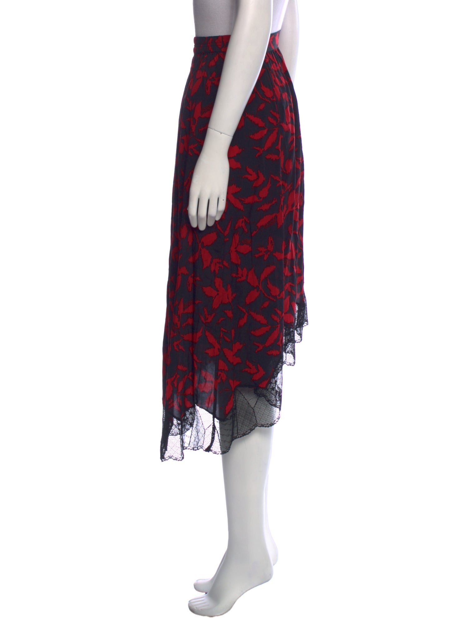 Zadig & Voltaire Printed Knee-Length Skirt w/ Tags