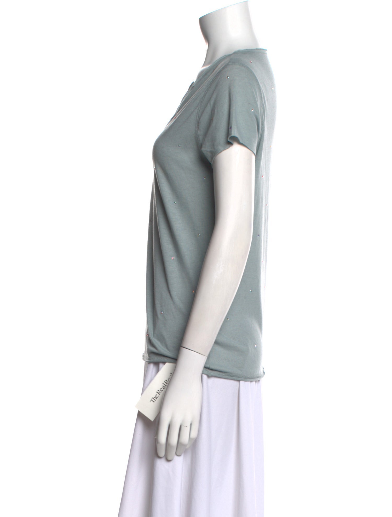 Zadig & Voltaire V-Neck Short Sleeve T-Shirt