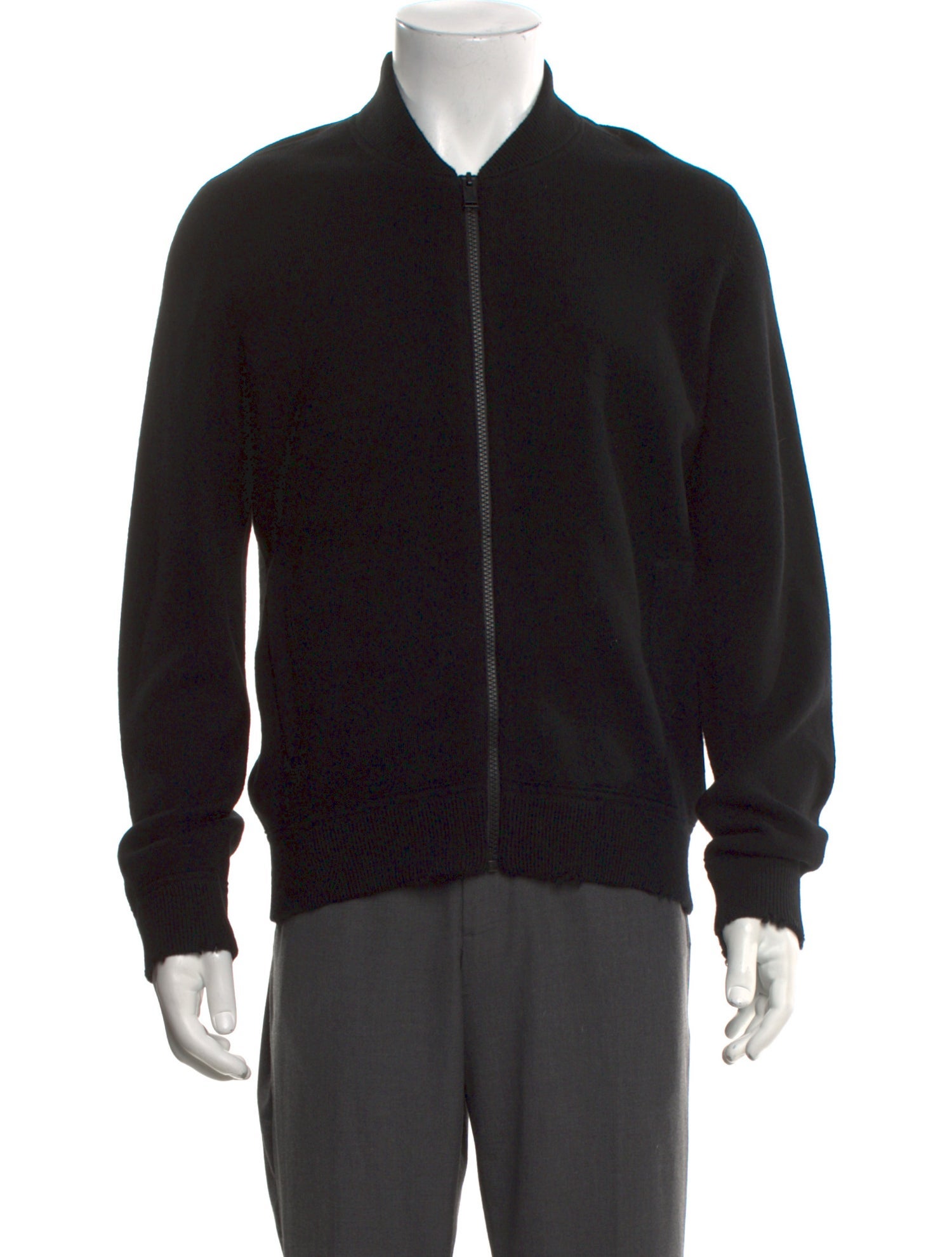 Zadig & Voltaire Wool Mock Neck Cardigan