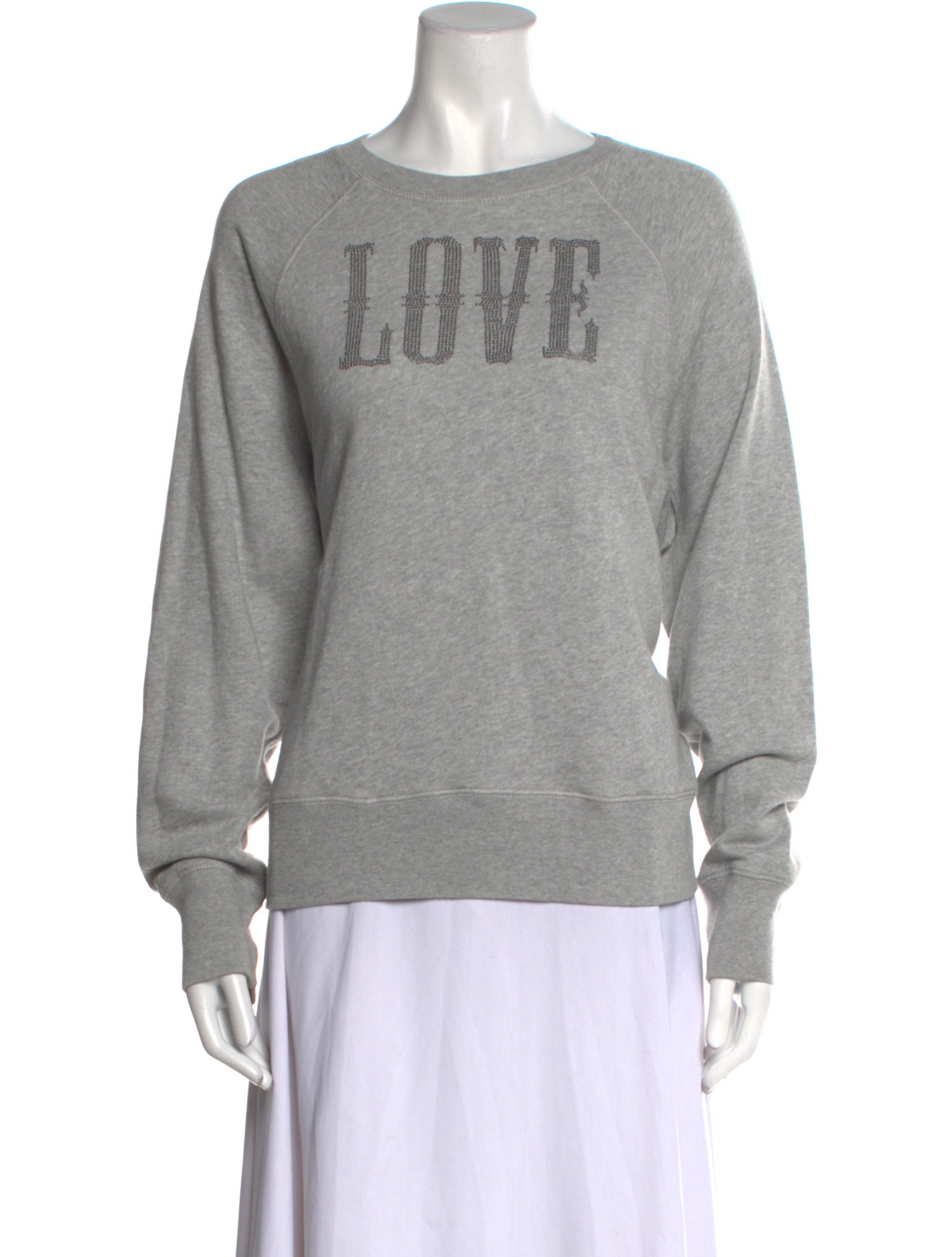 Zadig & Voltaire Graphic Print Crew Neck Sweatshirt