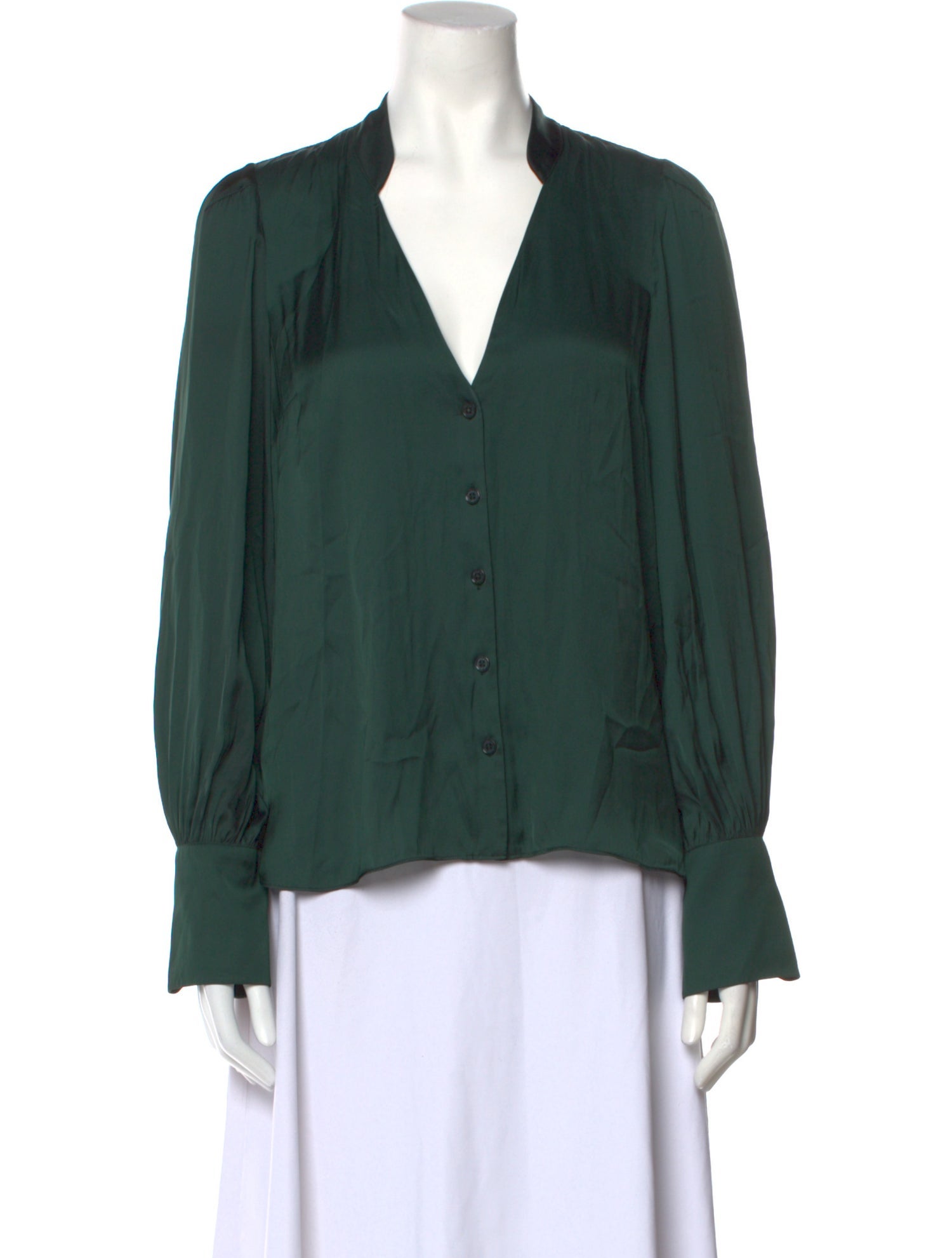 Zadig & Voltaire V-Neck Long Sleeve Blouse