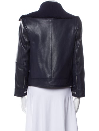 Zadig & Voltaire Lamb Leather Biker Jacket