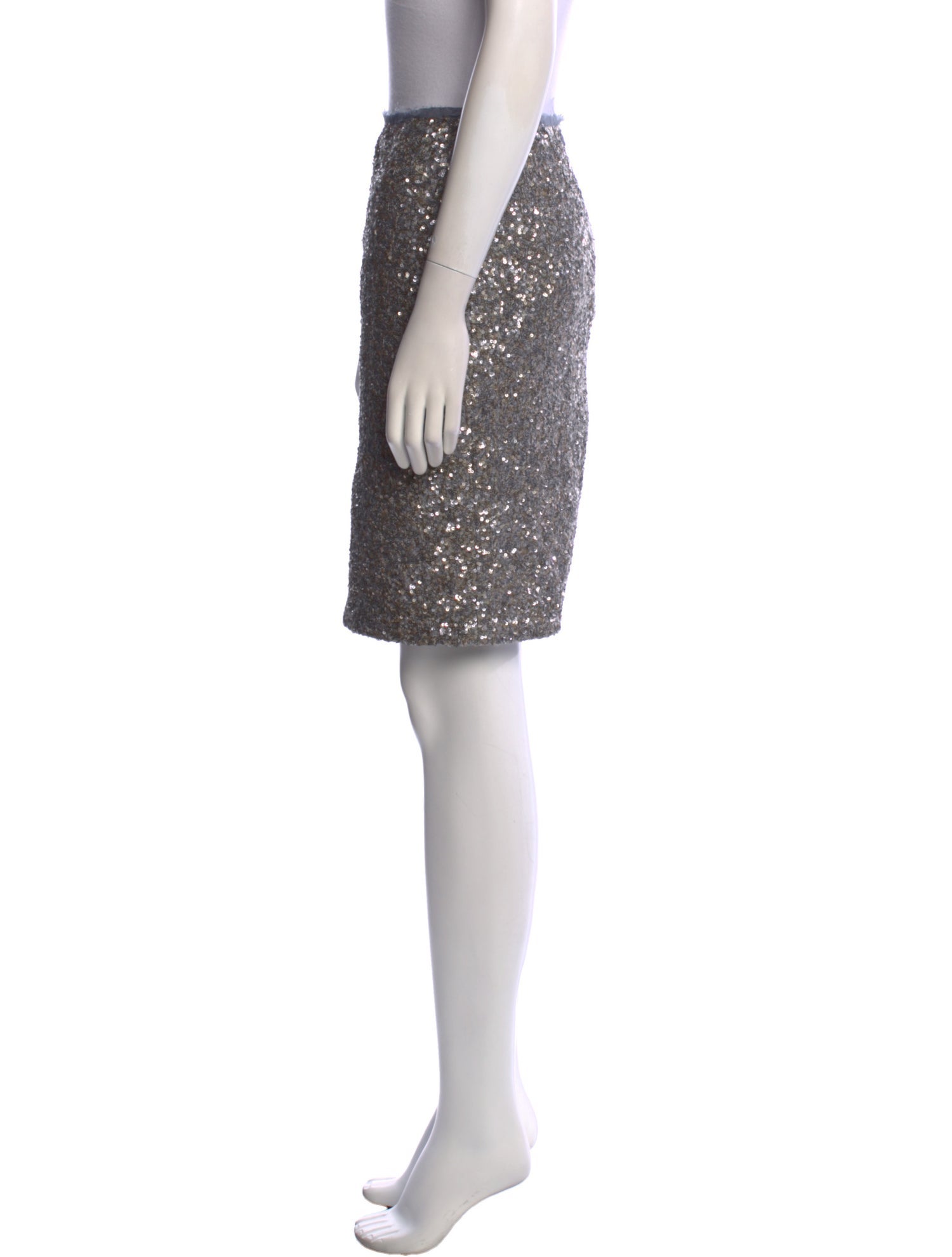 Zadig & Voltaire Distressed Accents Mini Skirt