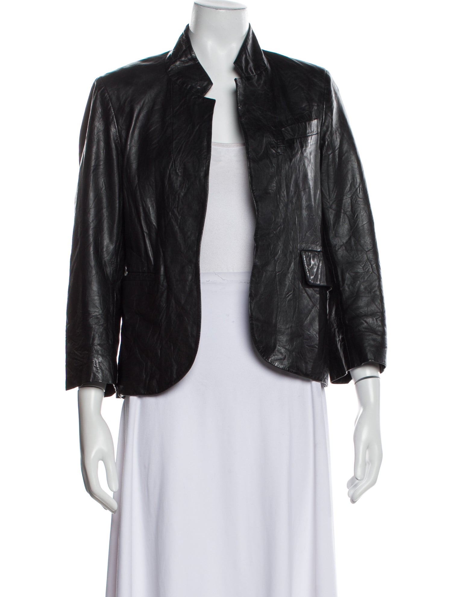 Zadig & Voltaire Leather Evening Jacket
