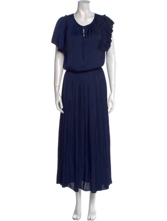 Zadig & Voltaire Crew Neck Long Dress