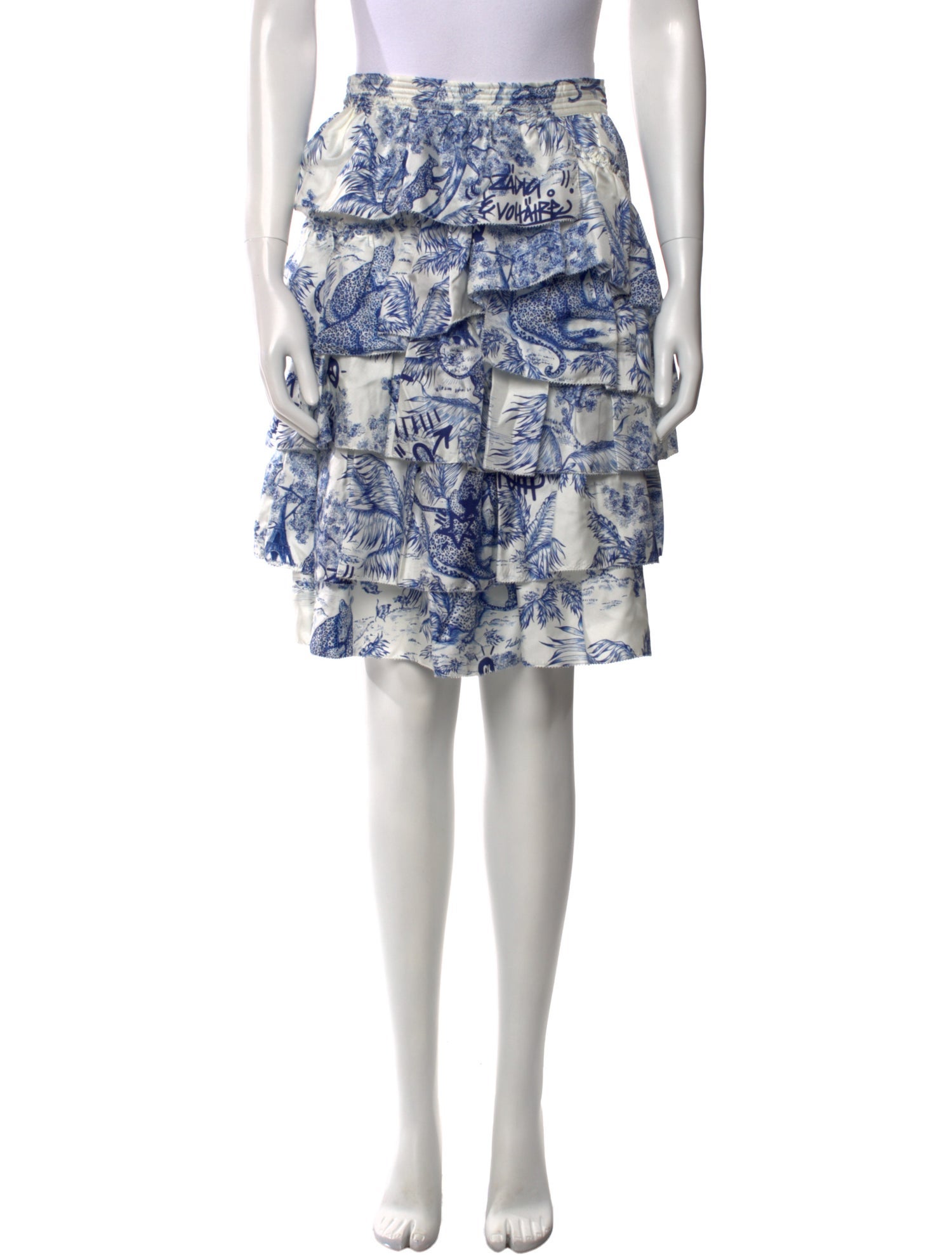 Zadig & Voltaire Silk Knee-Length Skirt